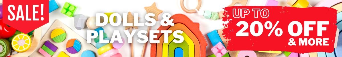 Dolls And Playsets Discounted Specials